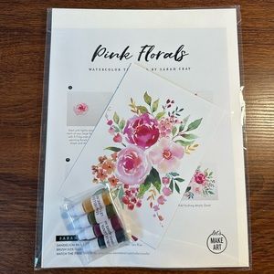 Unopened Set of 3 Let’s Make Art Watercolor Kits